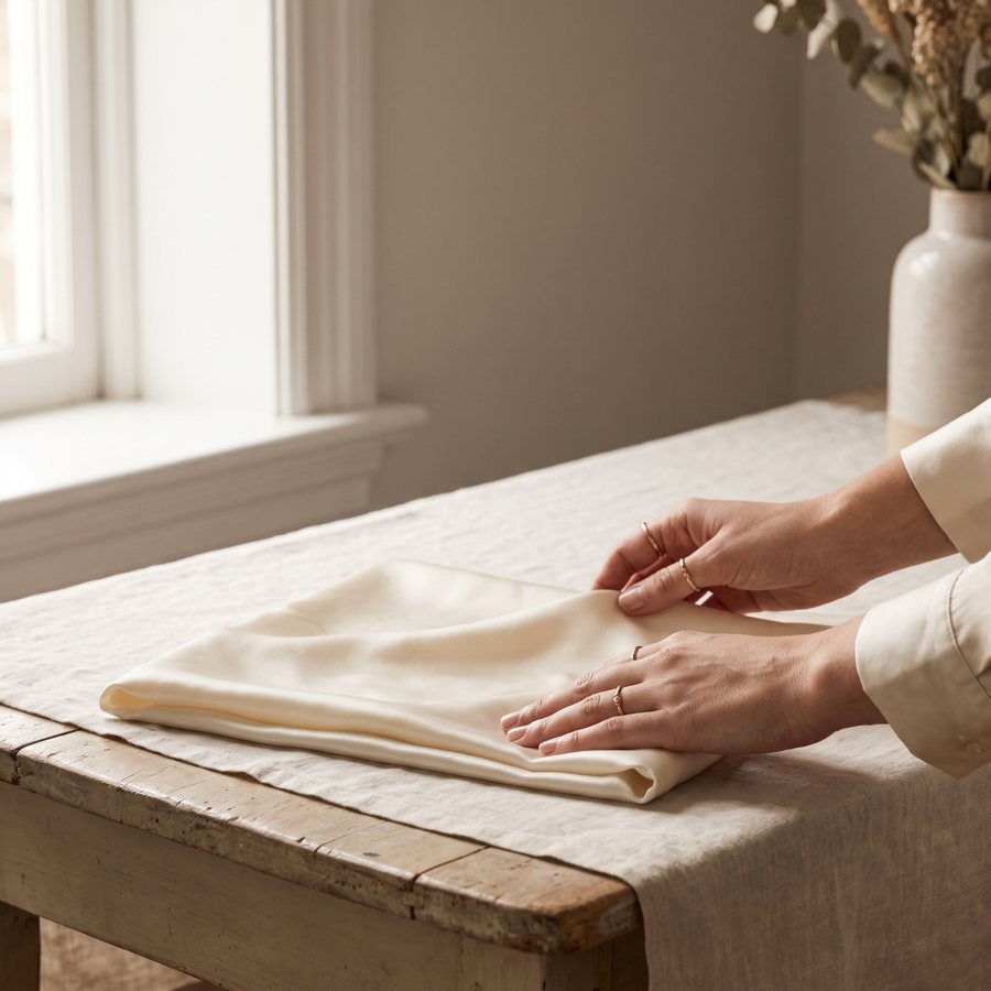 Gentle on silk