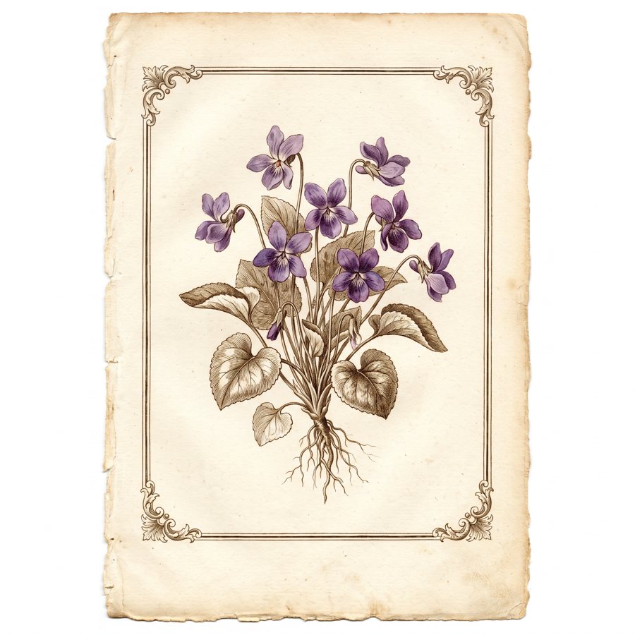 Violet, precious woods