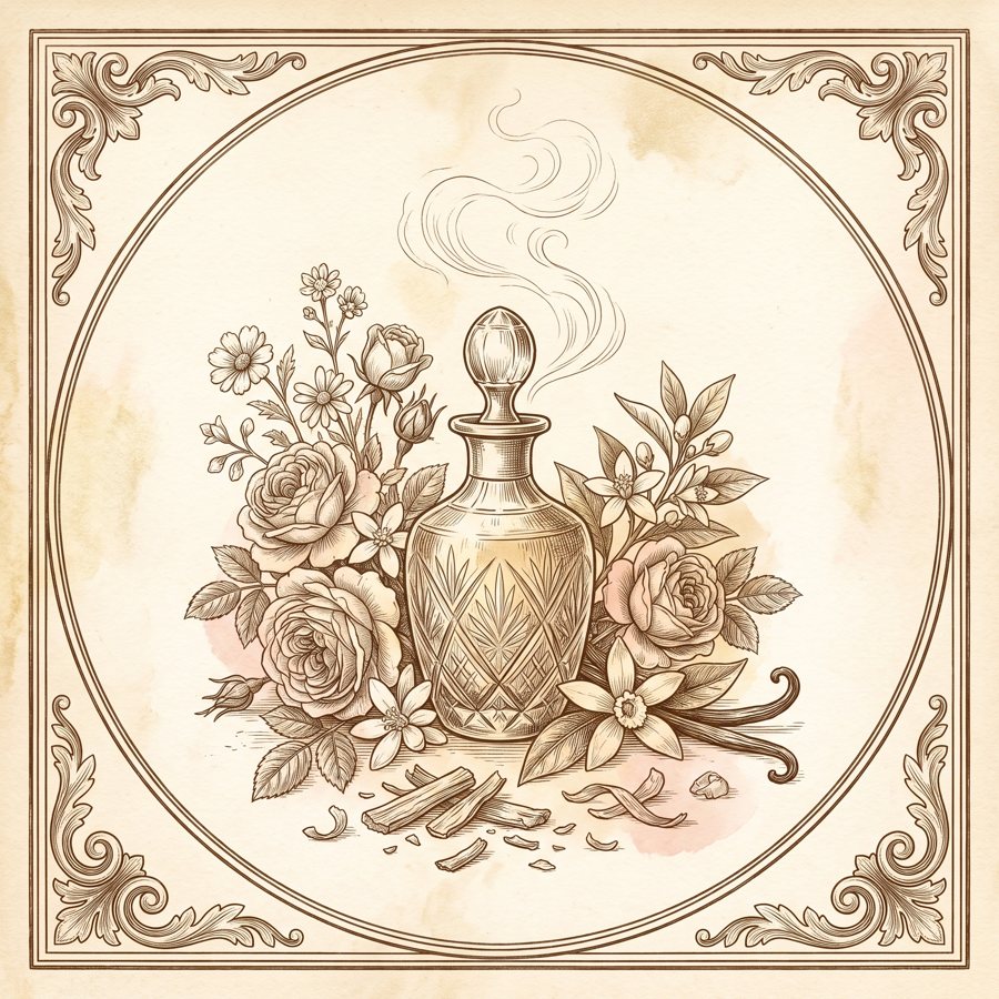 Parfum (the composed essence)