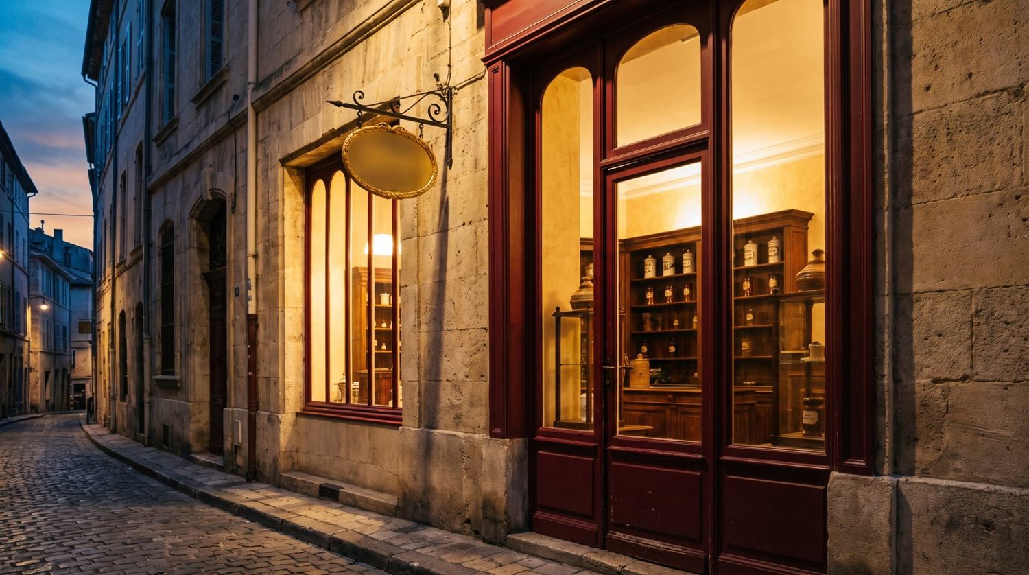 The first Davyn boutique, Marseille