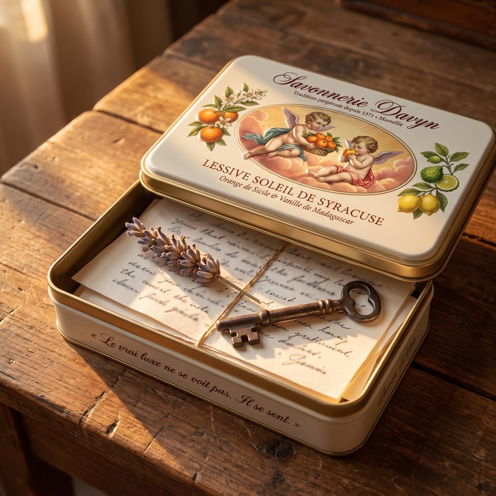 The tin as a keepsake box